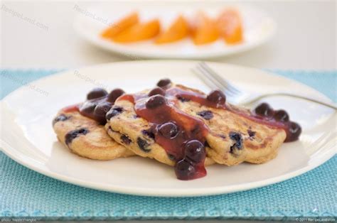 Whole Wheat Blueberry Pancakes Recipe