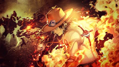 Anime One Piece Portgas D Ace Fondo De Pantalla One Piece Ace