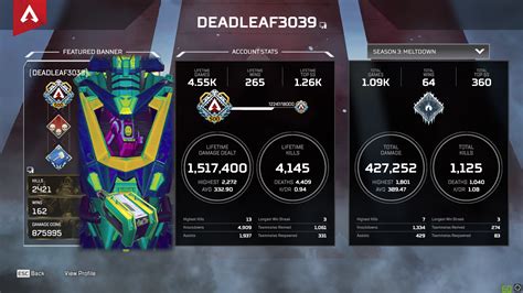 Sold Apex Legends Account Level 500 Loaded With Skins Epicnpc