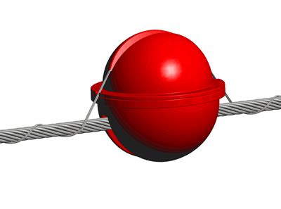 They're called visibility marker balls or marker balls. Warning Sphere for Overhead Cable and Guyed Wire
