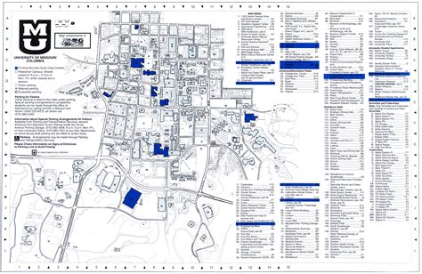 University Of Missouri Campus Map Maps For You