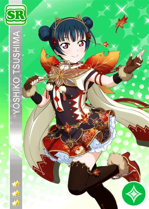 School Idol Tomodachi Cards Album 1356 Tsushima Yoshiko Sr