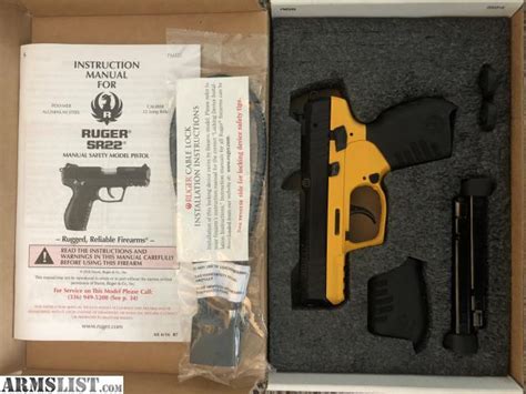 Armslist For Sale Ruger Sr22 Yellow