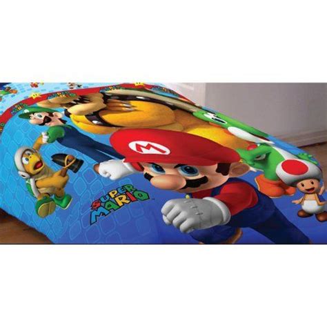 Super Mario Full Bedding Set Fresh Look Comforter Sheets