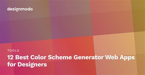 12 Best Color Scheme Generator Web Apps For Designers Design