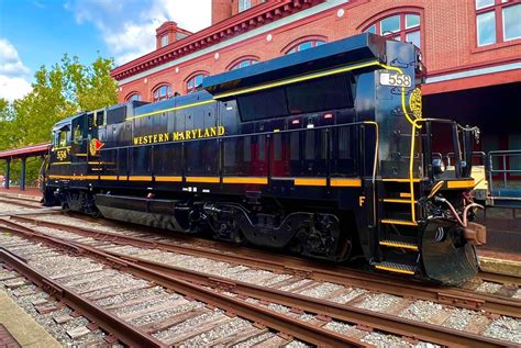 Wmsr Debuts Western Maryland Painted Locomotive Trains