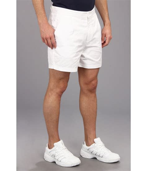 Lyst Fred Perry Tailored Tennis Shorts In White For Men