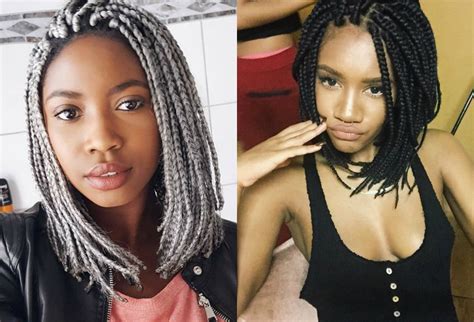 Girls look very beautiful when they turn teen. Amazing Short Box Braids Hairstyles 2017 | Hairdrome.com