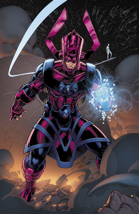 Galactus And Silver Surfer By Rosshughes Marvel Villains Marvel