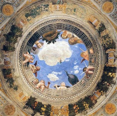 Описание картины Купольная фреска Камеры дельи Спози — Андреа