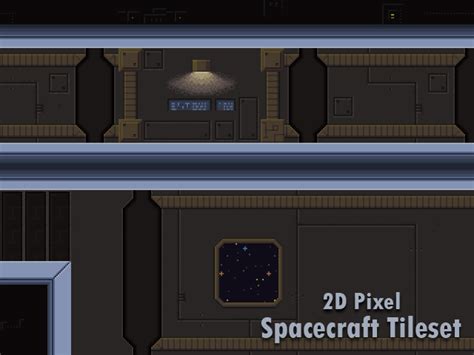 Released 2d Pixel Spacecraft Tileset Unity Forum