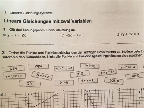 Es sind unendlich viele lösungen möglich. lineare Gleichungen mit zwei Variablen lösen | Mathelounge