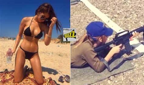 Israeli Female Soldier Kim Mellibovsky Tagged Hottest Army Girl After