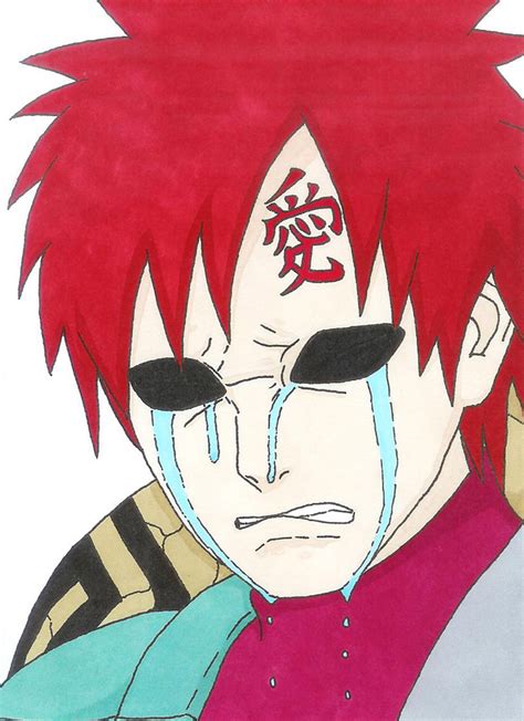 Naruto Gaara Crying By Epicchaos450 On Deviantart