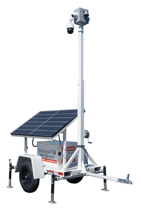 Siteview Pro Mobile Surveillance Trailers And Live Remote Monitoring
