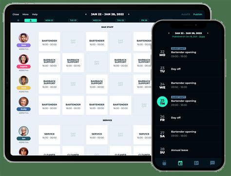 Smart Employee Scheduling And Shift Planning App Blend