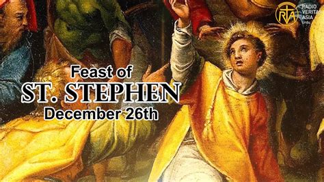 Saint Stephen 26 December 2022 St Stephen Life In Urduhindi Youtube