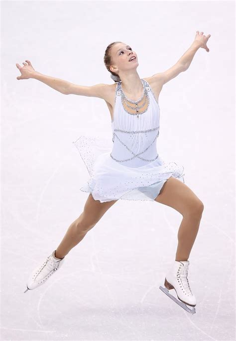 Polina Edmunds Competes In The Free Skate Program During The