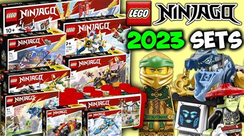 Ninjago 2023 Sets Revealed New Lloyd Minifigure Water Dragon And More