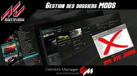 Assetto Corsa Tuto I Gestion Des Dossiers Mod Via Content Manager YouTube
