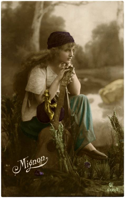 Stunning Vintage Gypsy Photo The Graphics Fairy