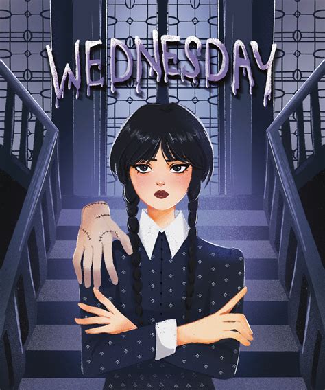 Wednesday Addams On Behance