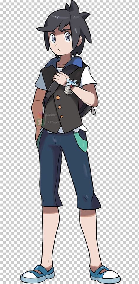 Pokémon Trainer Fan Art PNG Clipart Anime Arm Art Art Museum Black Hair Free PNG Download