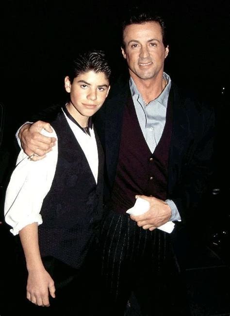 Sly And Sage Sylvester Stallone Sage Stallone Top Hollywood Actors
