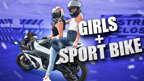 girls ride sport bike together behind the scenes [motovlog 278] youtube