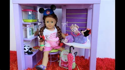Packing American Girl For A Theme Park Youtube