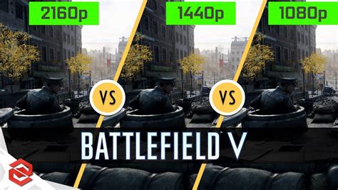 Battlefield V 2160p Vs 1440p Vs 1080p Graphics Comparison Youtube