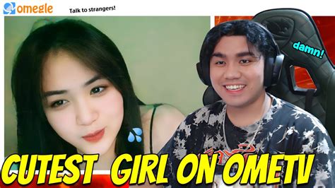 The Cutest Girl On Ometv Omegle Youtube