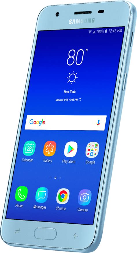 Customer Reviews Verizon Prepaid Samsung Galaxy J3 Silver Smj337vzspp Best Buy
