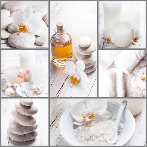 Spa Concept Collage Stock Image Image Of Salt Beauty 43770869