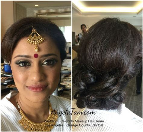 Indian Wedding Mariott Marina Del Rey South Asian Bride Makeup