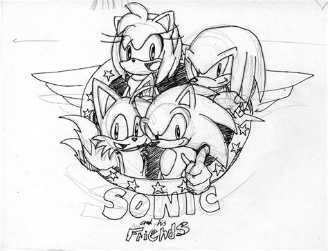 Sonic And His Friends By Reallyfaster On Deviantart