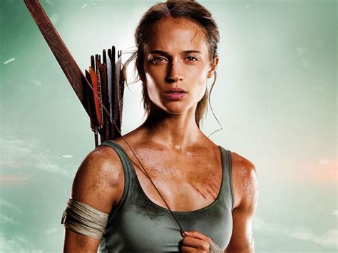 Tomb Raider 2018 Lara Croft 4k Movie Poster Preview