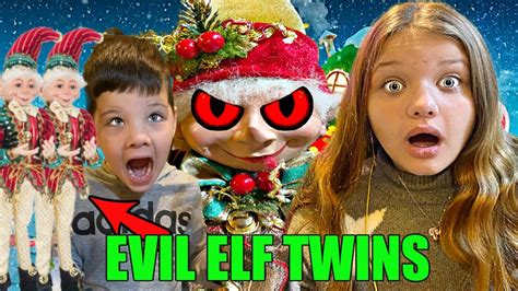 Evil Elf Twins The Creepy Elf Has Twin Brothers Attack Of The Evil