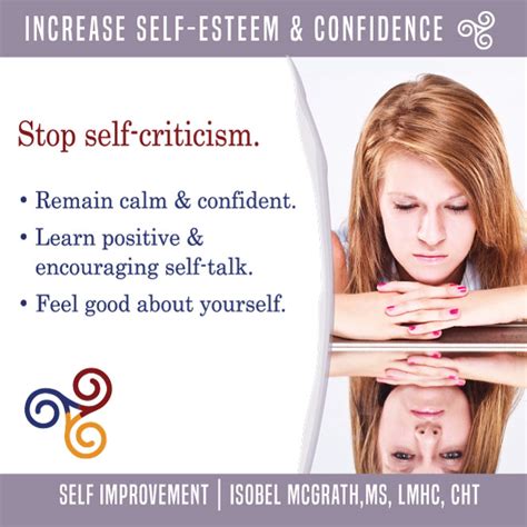 Increase Self Esteem And Confidence Isobel Mcgrath Llc