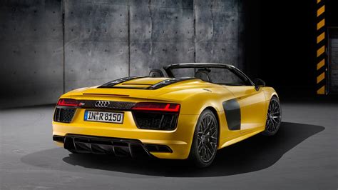 The New Audi R8 Spyder Is A Sports Car To Be Seen In The Drive