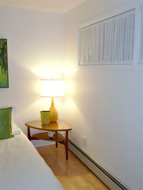 The bedroom is a place to escape the rigours of the day. DIY Window Covering for Awkward Windows | Ruched Curtain ...