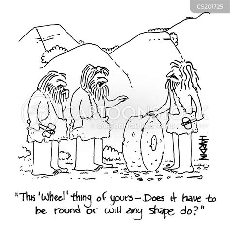 Invention Of The Wheel Cartoons And Comics Funny Pictures From