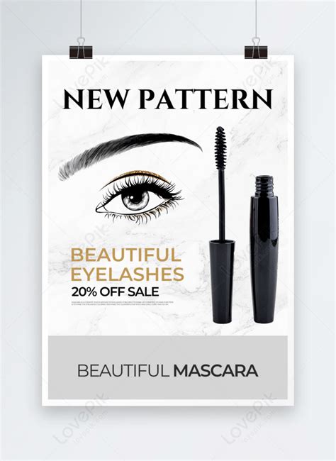Mascara Promotion Promotion Poster Template Imagepicture Free Download