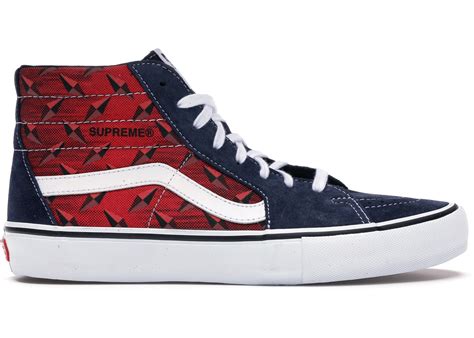 Vans syndicate defcon members stay under the radar and invest energies into the visual construction of their. Vans Sk8-Hi Supreme Diamond Plate Navy - Sneakers