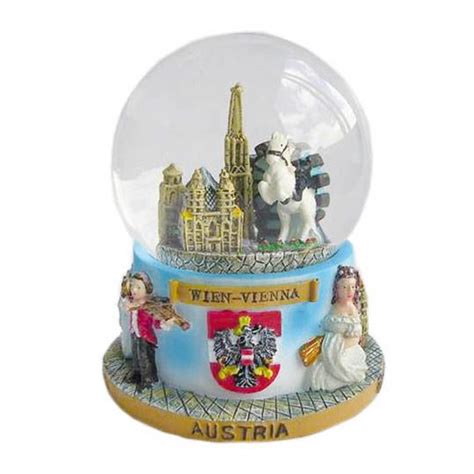 Wien Snow Globe Souvenir Souvenir Austria Collectible For Lovers Italy