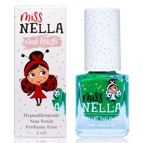 Buy Miss Nella Kiss The Frogsafe Special Green Glitter Nail Polish For