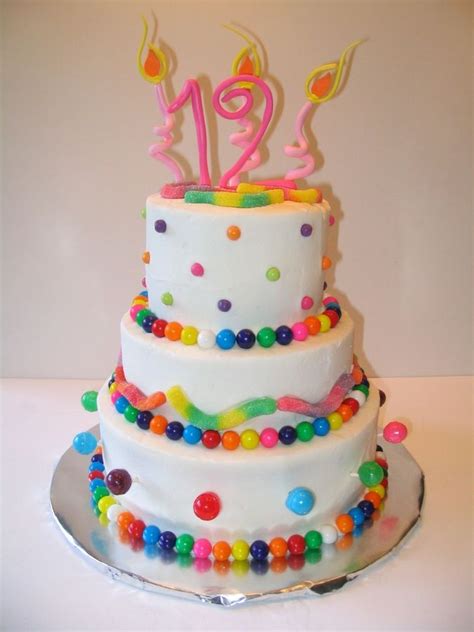 Another Candy Cake Made For A Twelve Year Old Girl 12th Birthday Cake