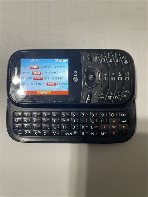 Lg Verizon Model Lg Vn251 Slide Cell Phone Telephone A4 Verizon Ebay