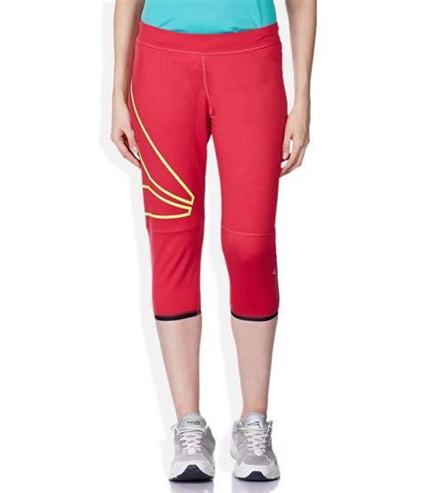Buy Reebok Red Capris Online At Best Prices In India Snapdeal