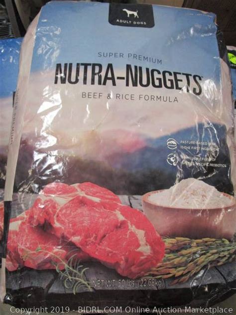 Stir until the ground turkey is broken up and evenly distributed throughout the. BIDRL.COM Online Auction Marketplace - Nutra-Nuggets Super ...
